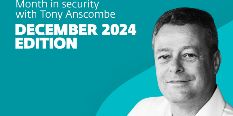 Month in safety with Tony Anscombe – December 2024 version