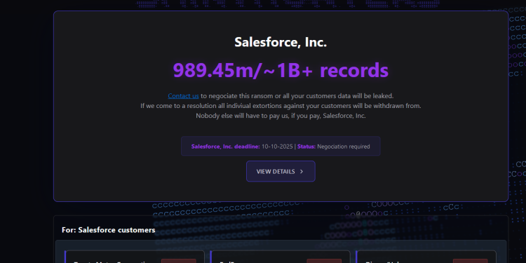 ShinyHunters Wage Broad Company Extortion Spree – Krebs on Safety