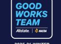 Iowa State middle Audi Crooks leads the 2025-26 Allstate NACDA Winter Good Works Group, recognizing 20 student-athletes giving again to their communities
